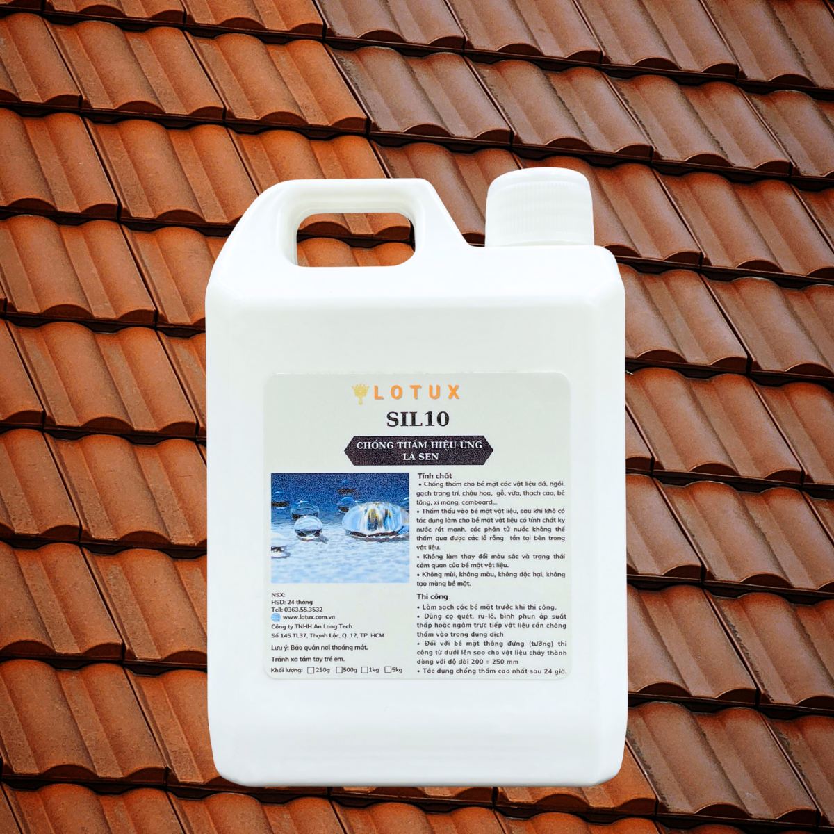 Sơn chống thấm gỗ Lotux SIL 10