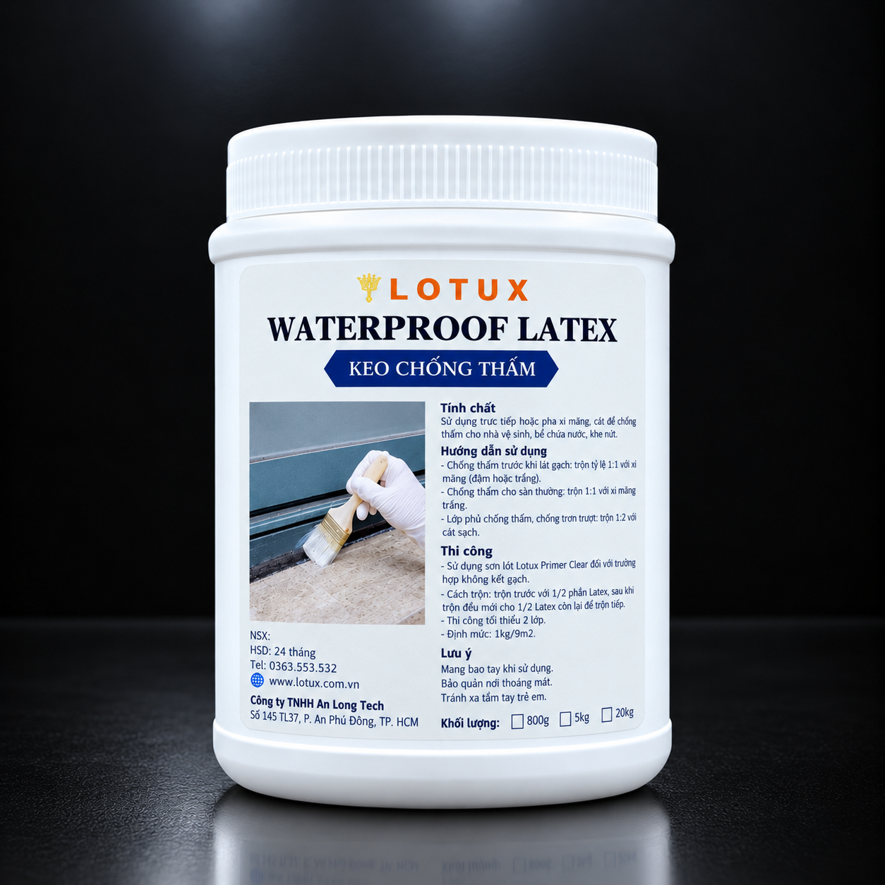 Keo chống thấm Lotux Waterproof Latex