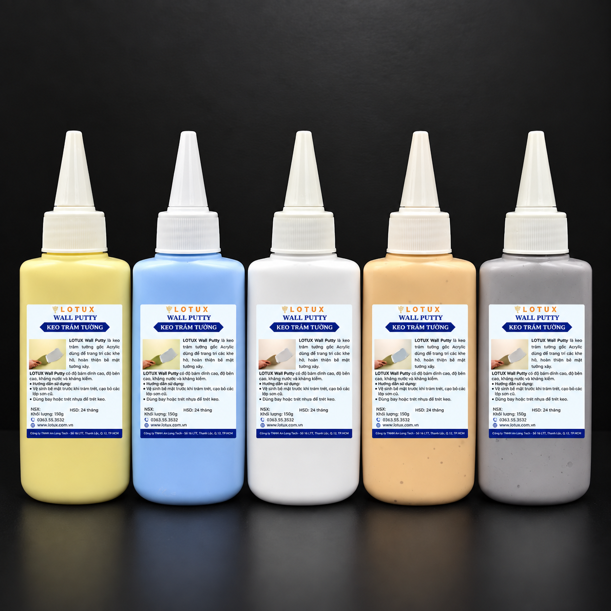 Keo trám tường Lotux Wall Putty