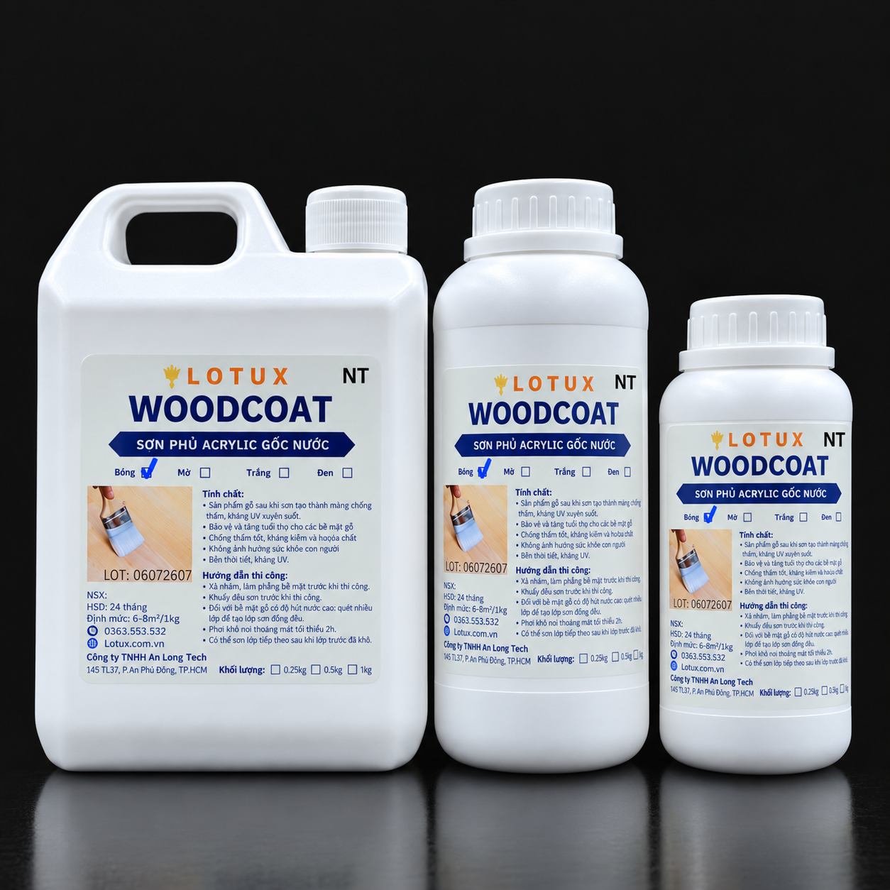 Sơn phủ ngoại thất LOTUX WOODCOAT - Weather