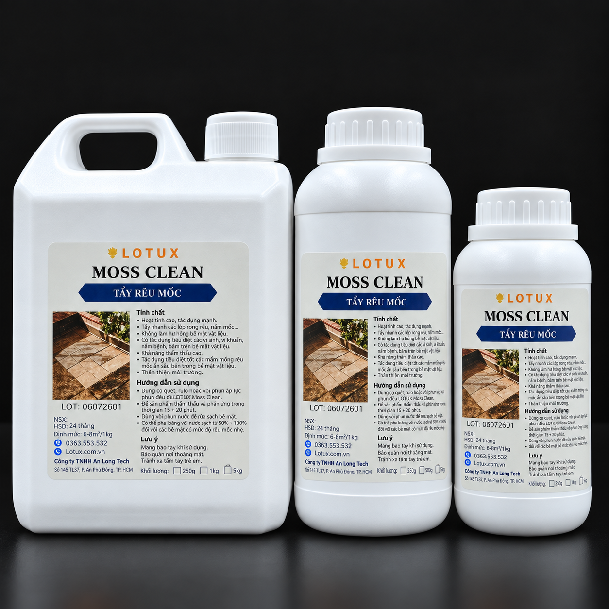Nước tẩy mốc Lotux Moss Clean