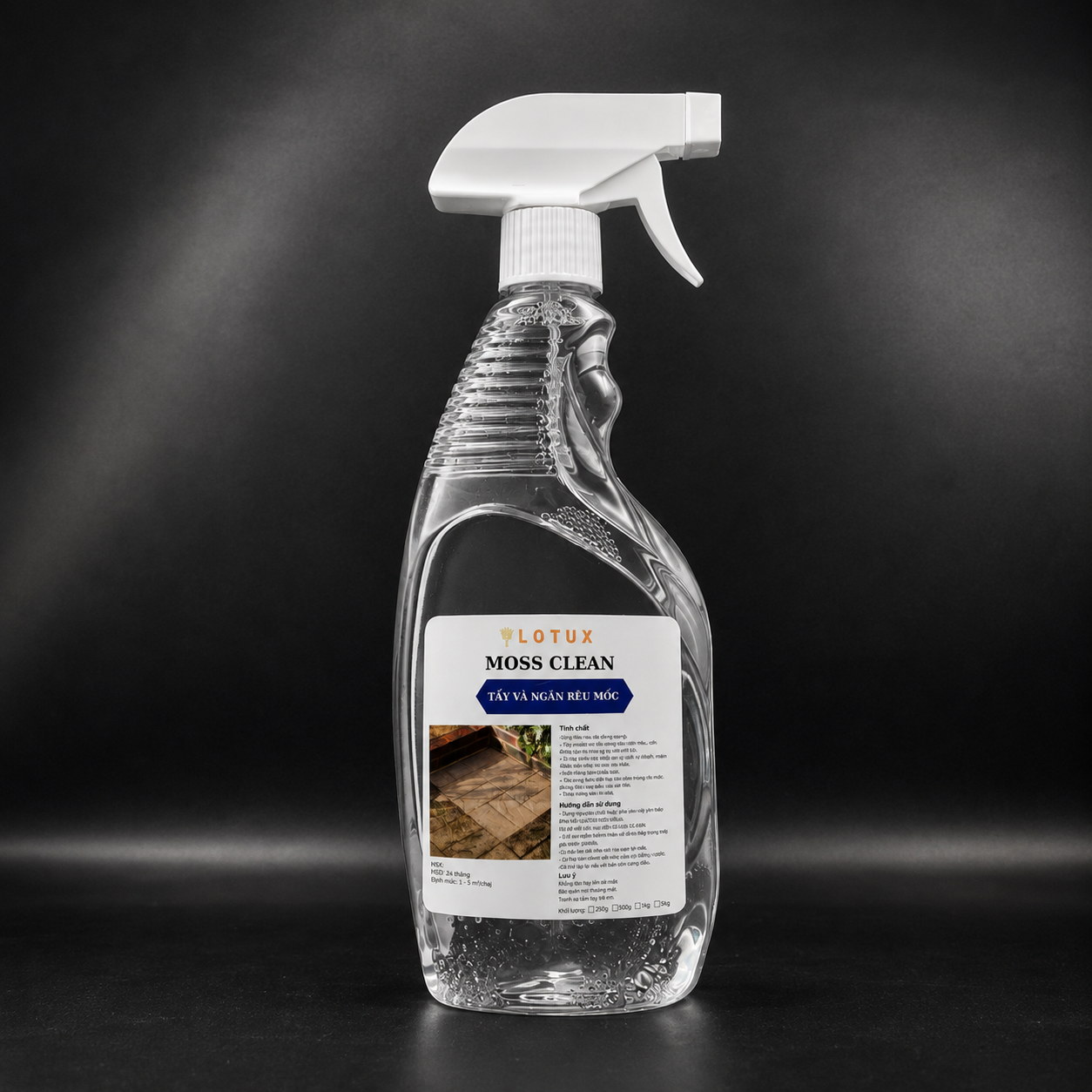 LOTUX MOSS CLEAN Dung Dịch Tẩy Rêu Mốc